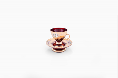 Tea Cup with Plate C001